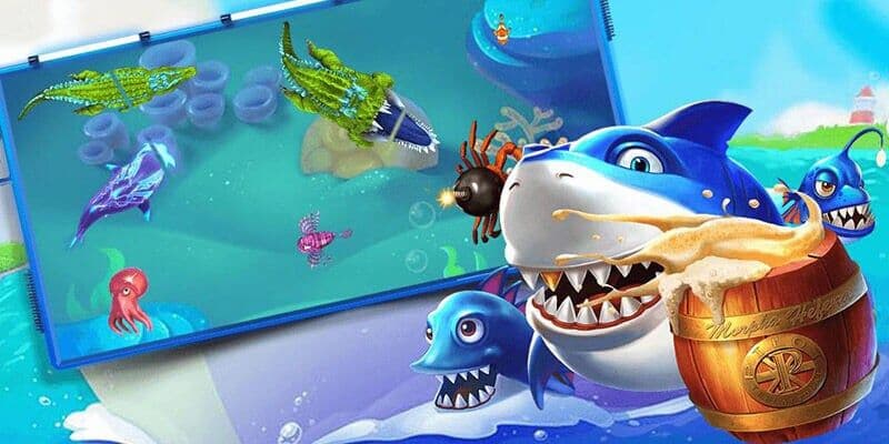 Bắn cá 3D online cách chơi